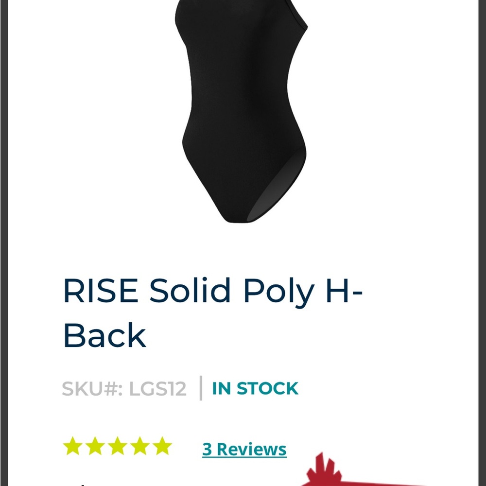 Rise Girls Swimsuit